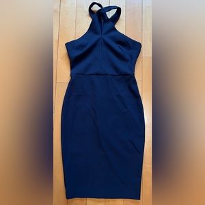 Brand new navy dress. Size 4.
